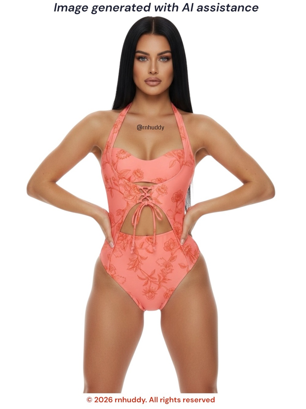 Cupshe XL Beverly Hills swimsuit
